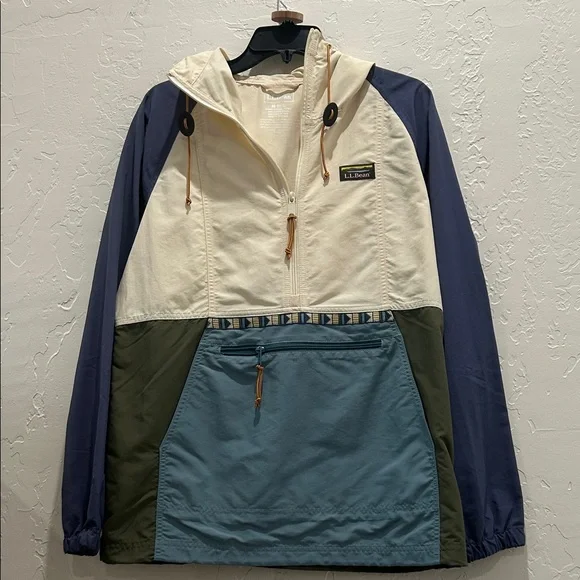 L.L. Bean Multicolor Hooded Jacket - Picture 1 of 4